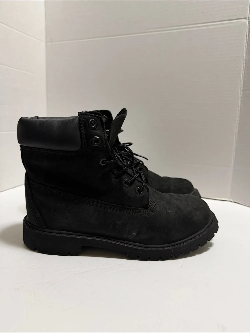 Timberland 6 Inch Black Waterproof Boots 6.5
